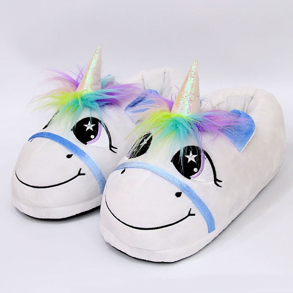 Joyful Unicorn Slippers